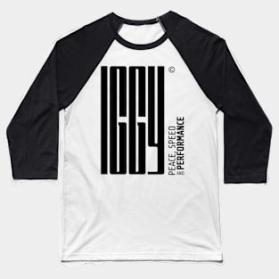 IGGY BARCODE - ITALIAN GREYHOUND LOVERS Baseball T-Shirt